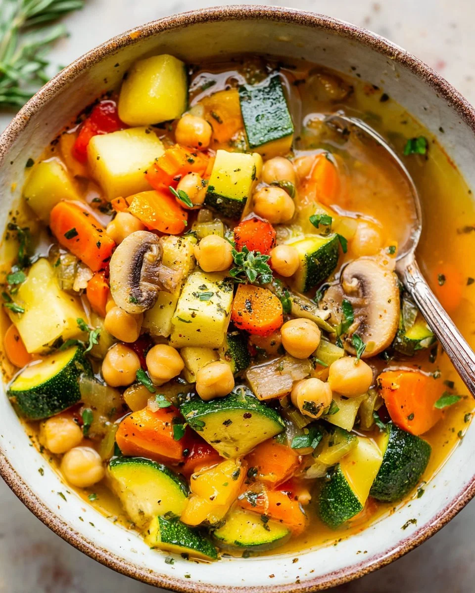 Chickpea Vegetable Soup