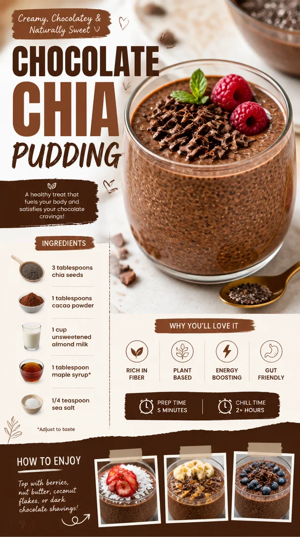 Chocolate Chia Pudding