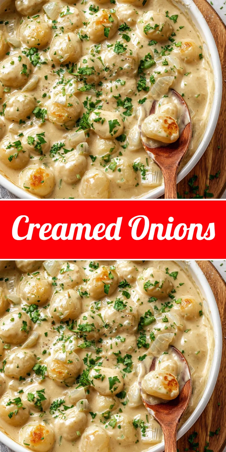 Creamed Onions