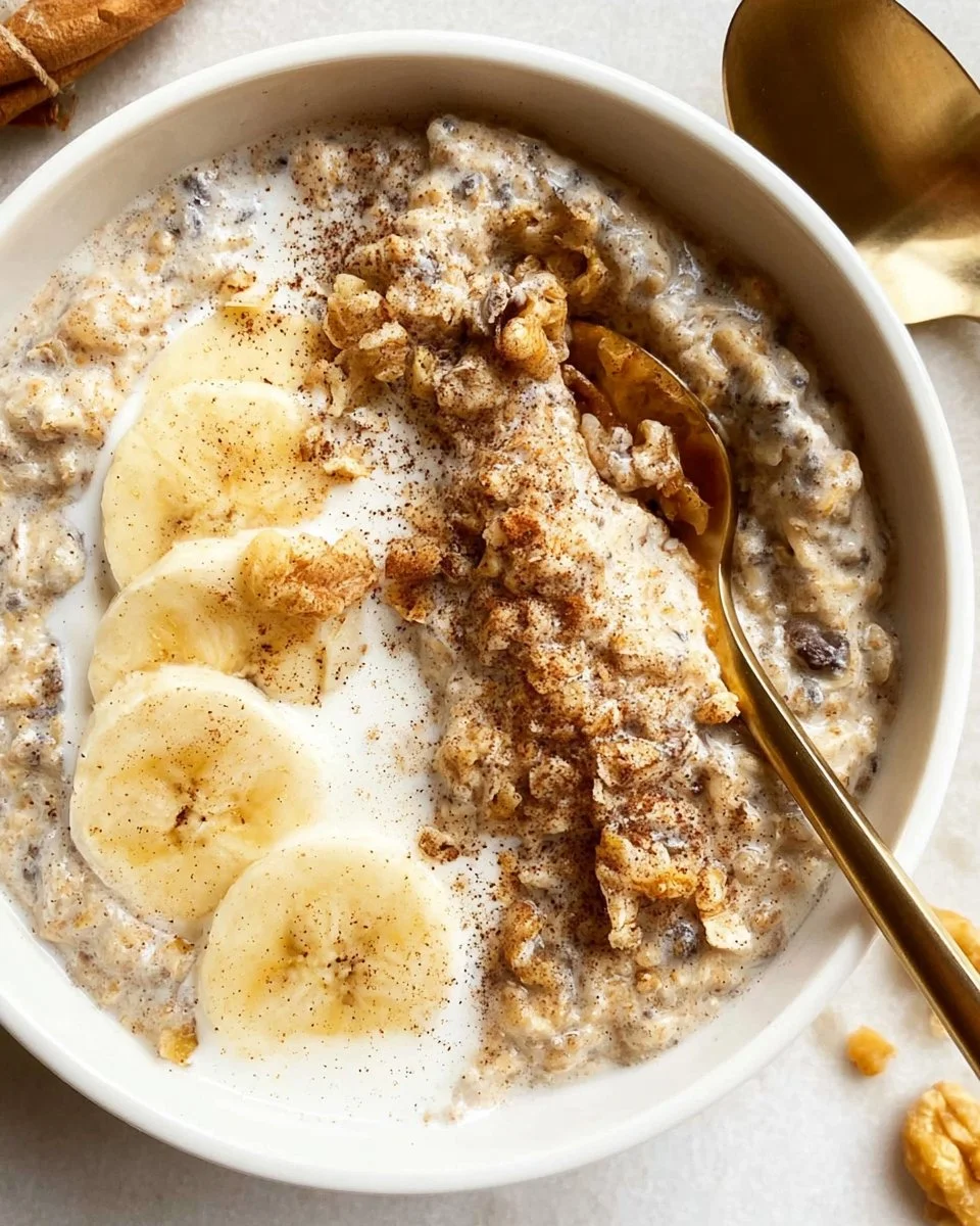 Creamy Cinnamon Overnight Oats
