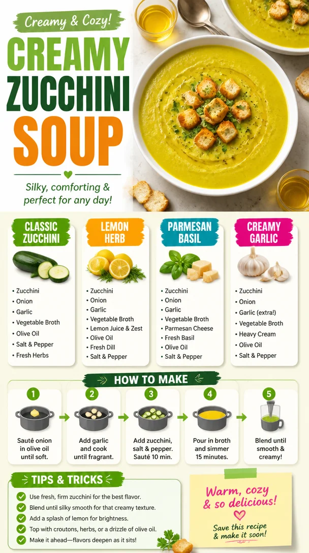 Creamy Zucchini Soup