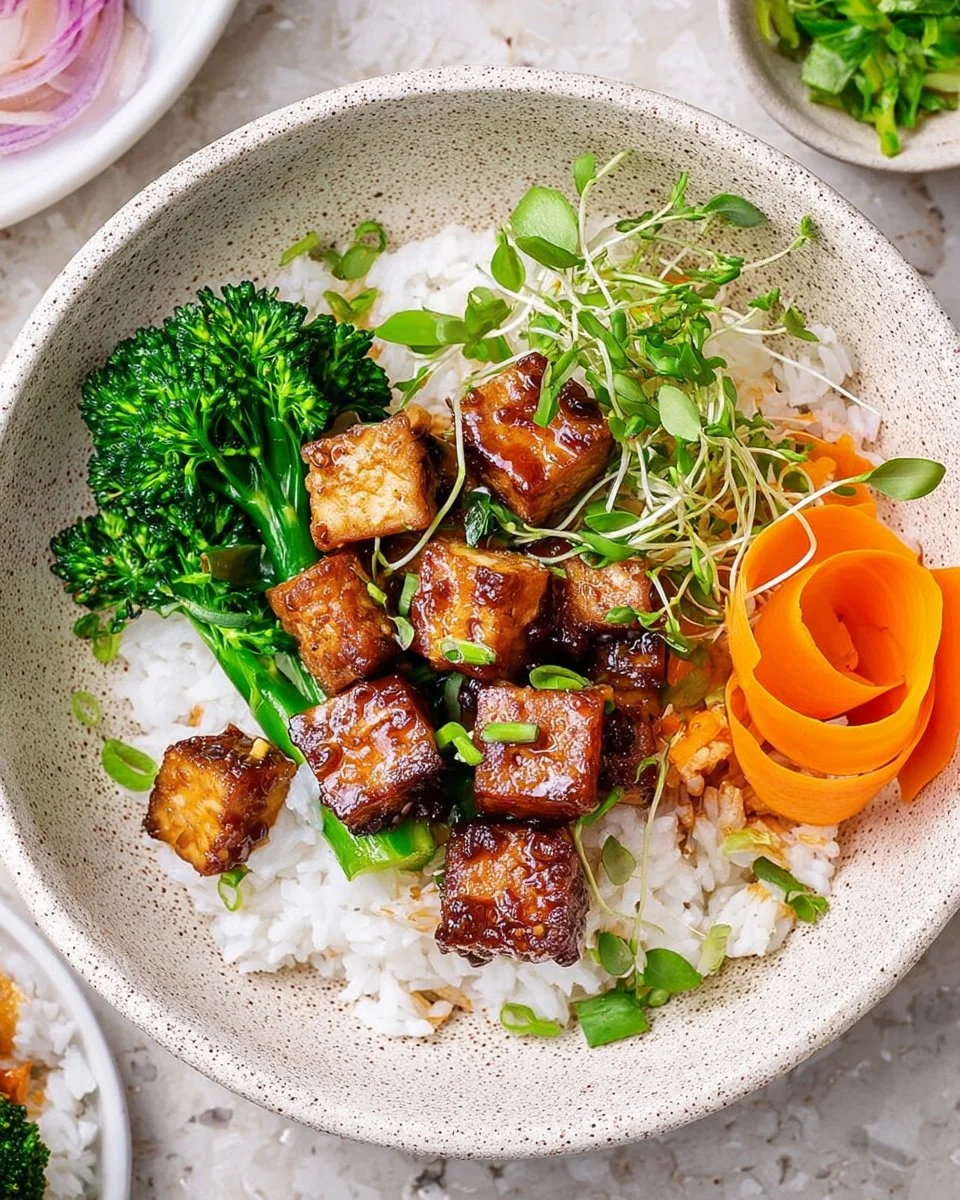 Crispy Marinated Tofu