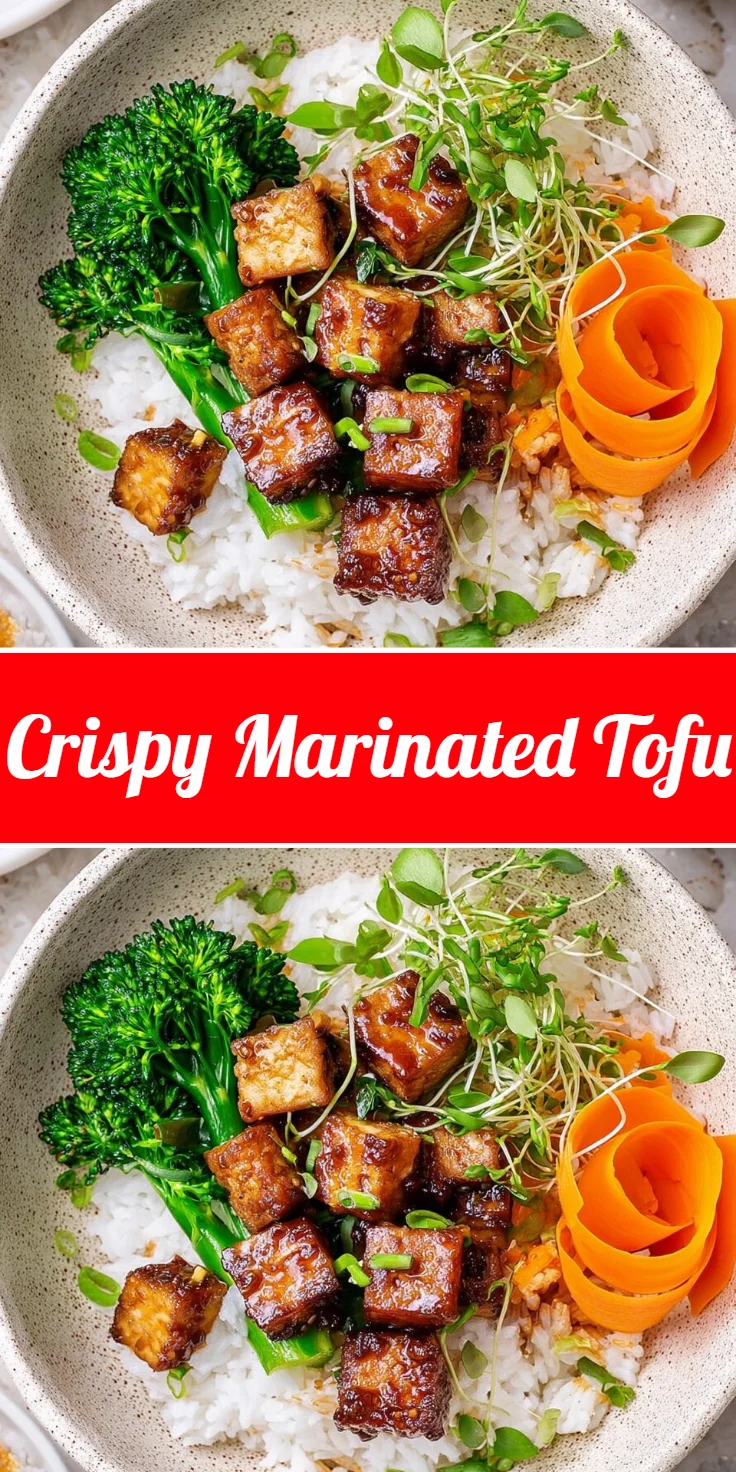 Crispy Marinated Tofu