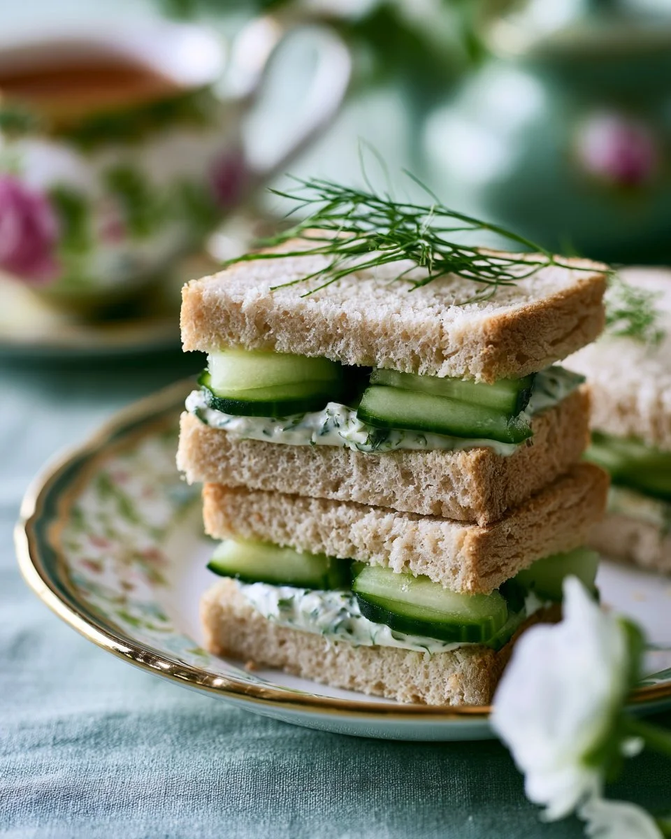 Cucumber Tea Sandwiches