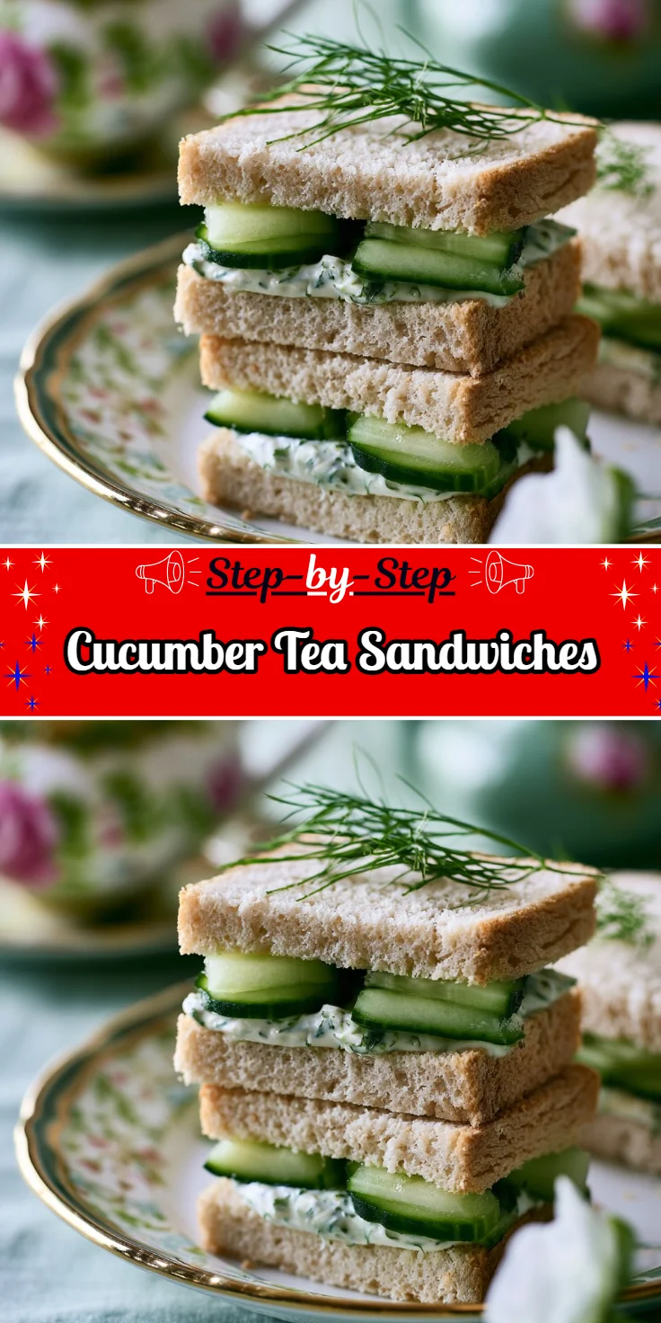 Cucumber Tea Sandwiches