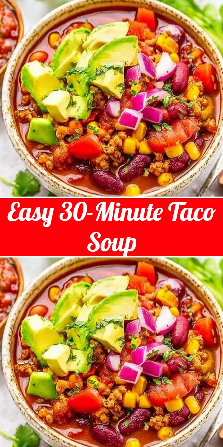 Easy 30-Minute Taco Soup