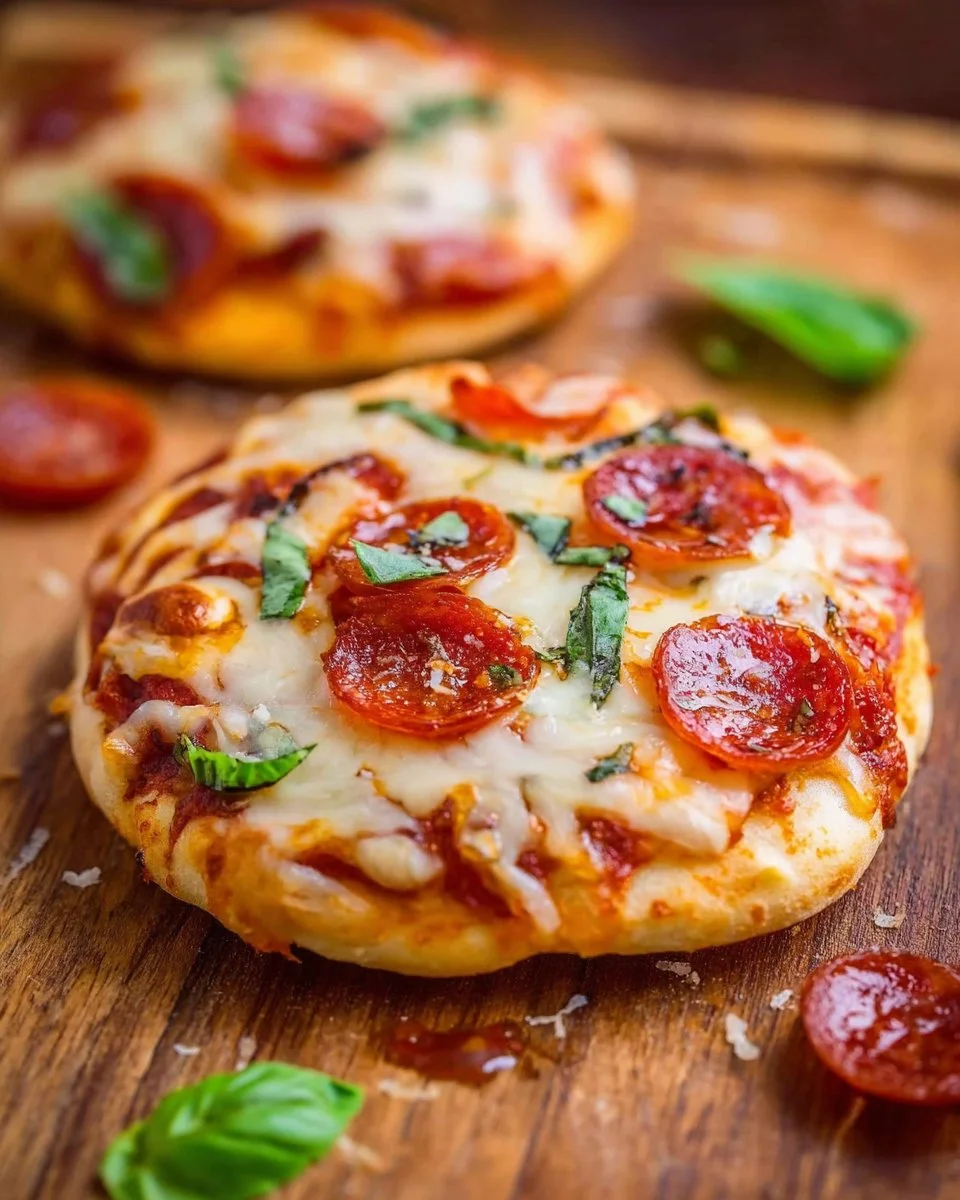 EASY MINI PEPPERONI PIZZAS