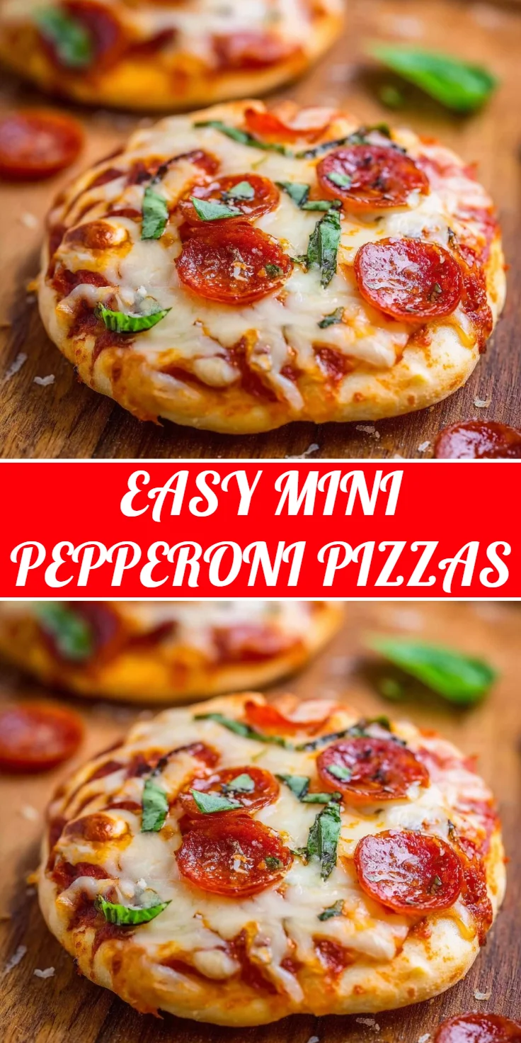 EASY MINI PEPPERONI PIZZAS