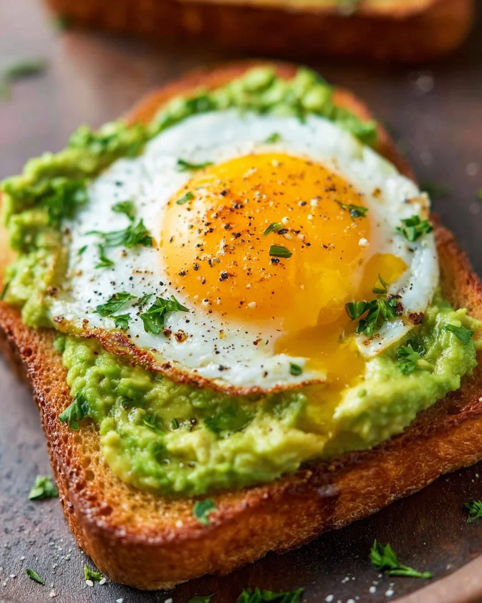 Egg-In-A-Hole Avocado Toast
