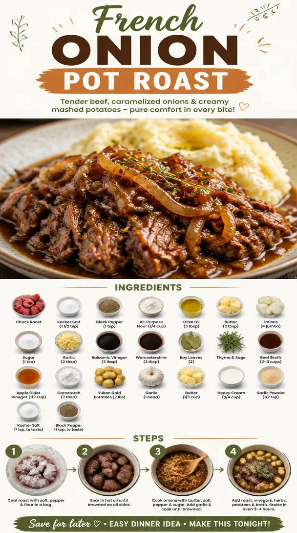 French Onion Pot Roast
