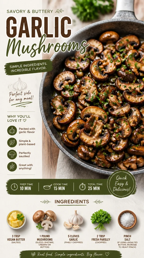 Garlic Mushrooms