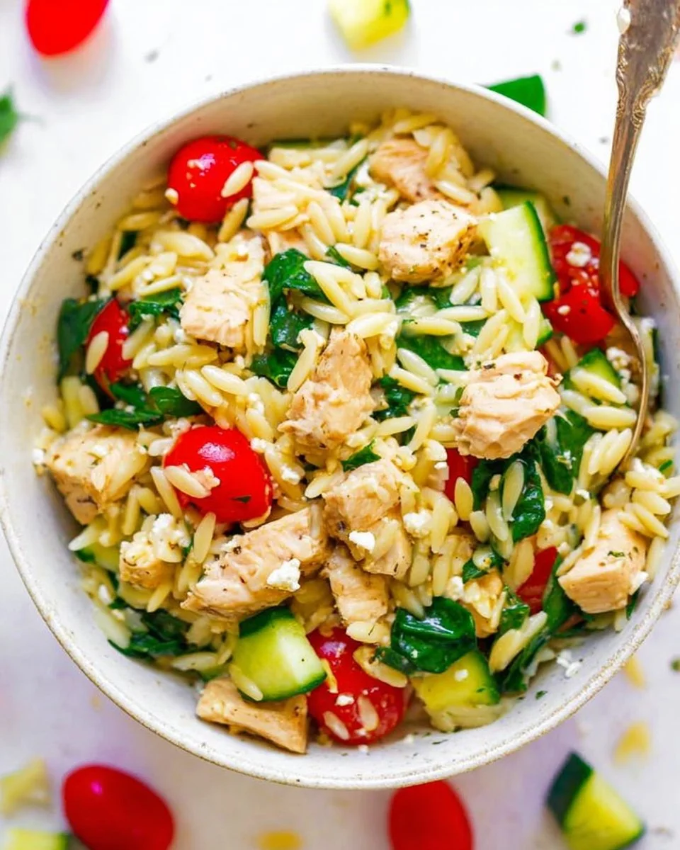 Greek Lemon Chicken and Orzo