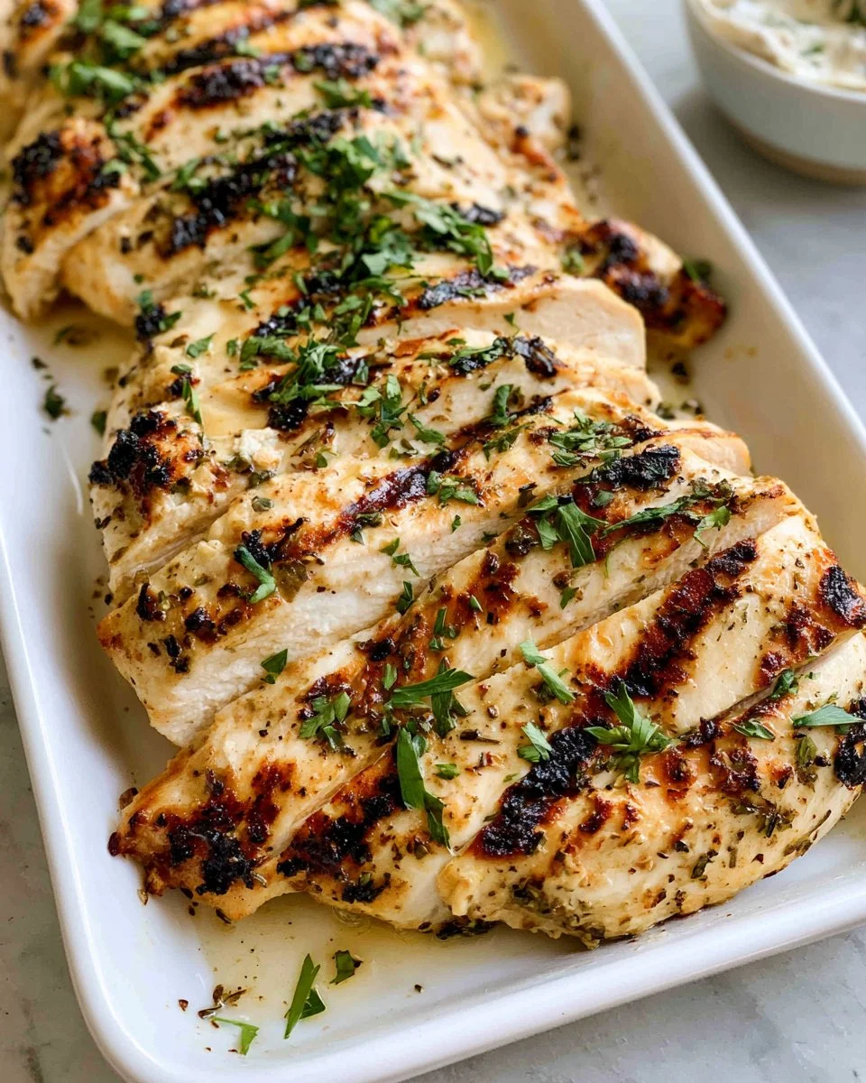 Greek Yogurt Marinated Chicken