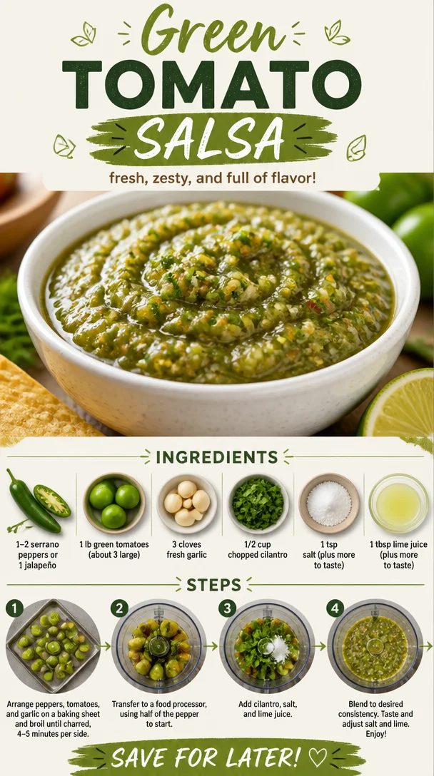 Green Tomato Salsa