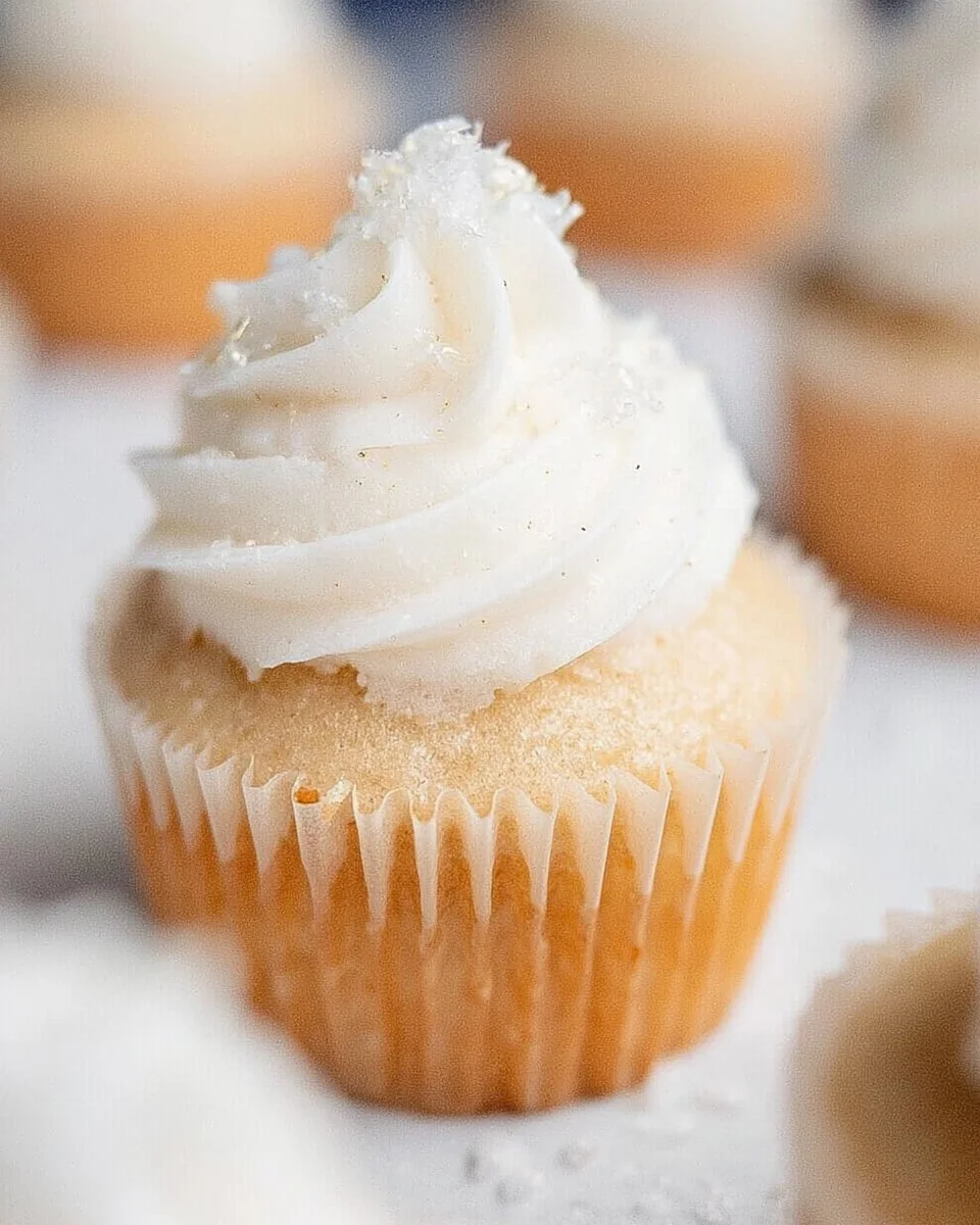 Healthy Vanilla Cupcakes