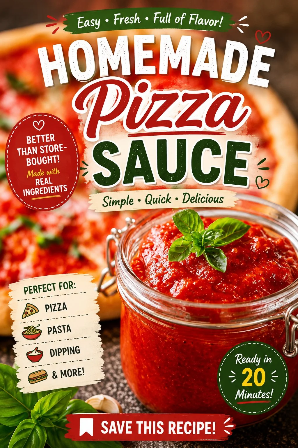 Homemade Pizza Sauce