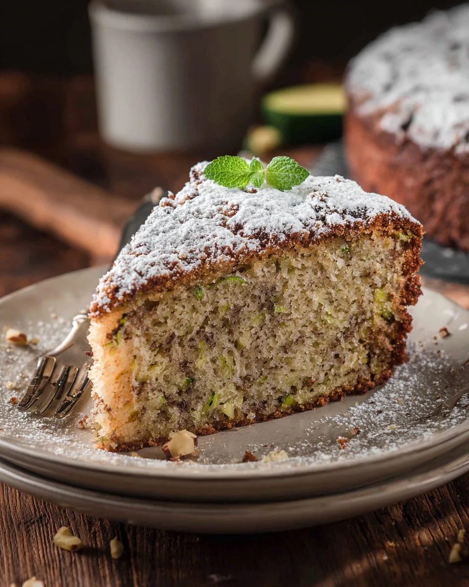 Homemade Zucchini Cake
