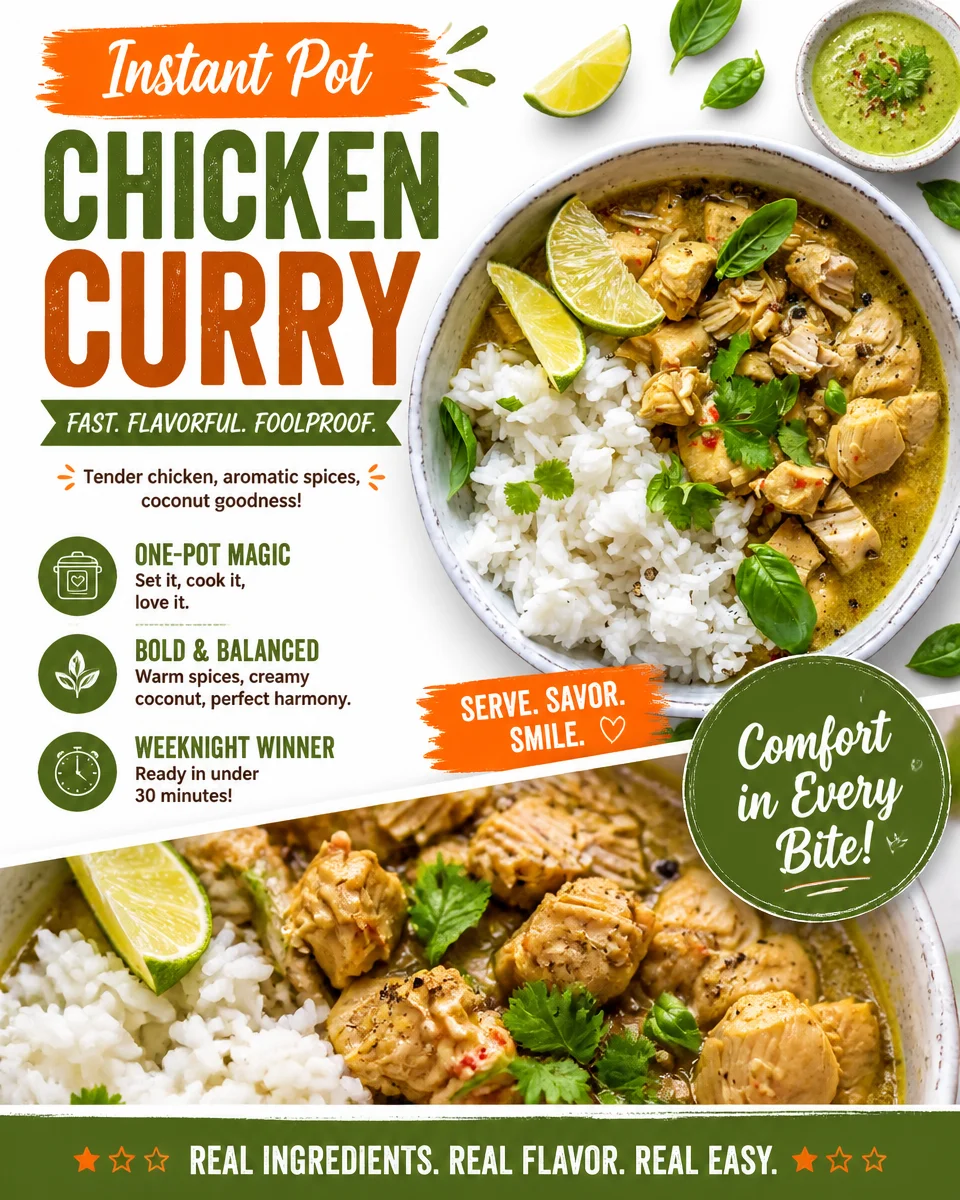 Instant Pot Chicken Curry