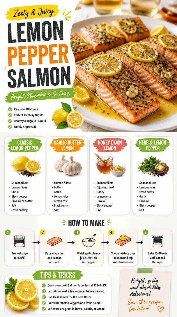 Lemon Pepper Salmon