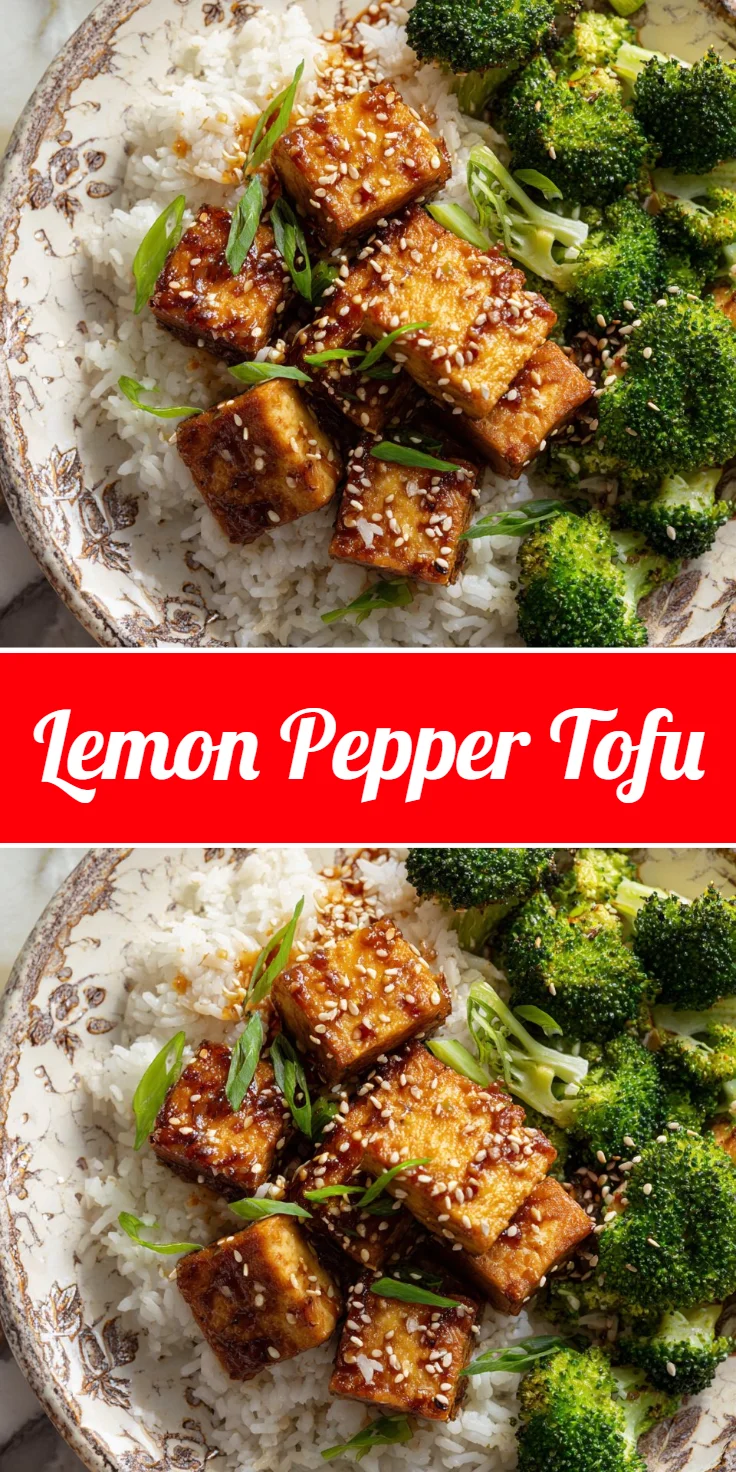 Lemon Pepper Tofu