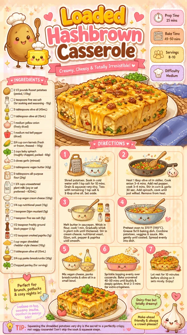 Loaded Hashbrown Casserole