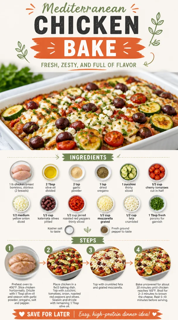 Mediterranean Chicken Bake