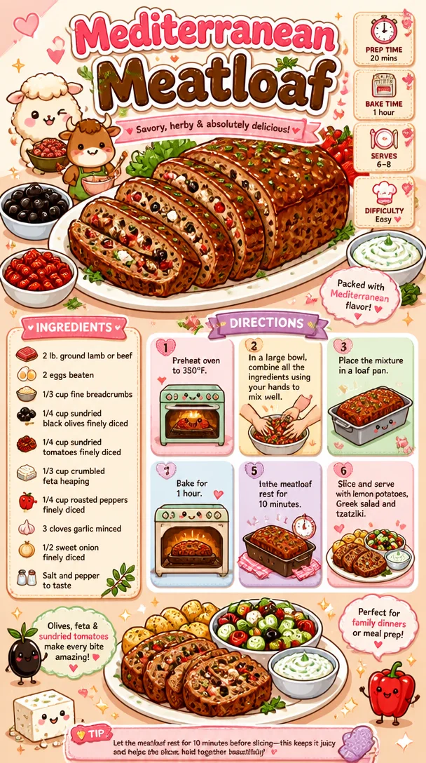 Mediterranean Meatloaf