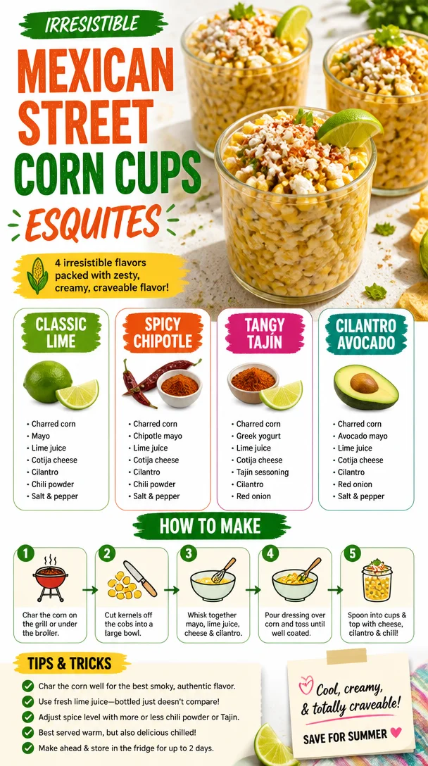 Mexican Street Corn Cups Esquites
