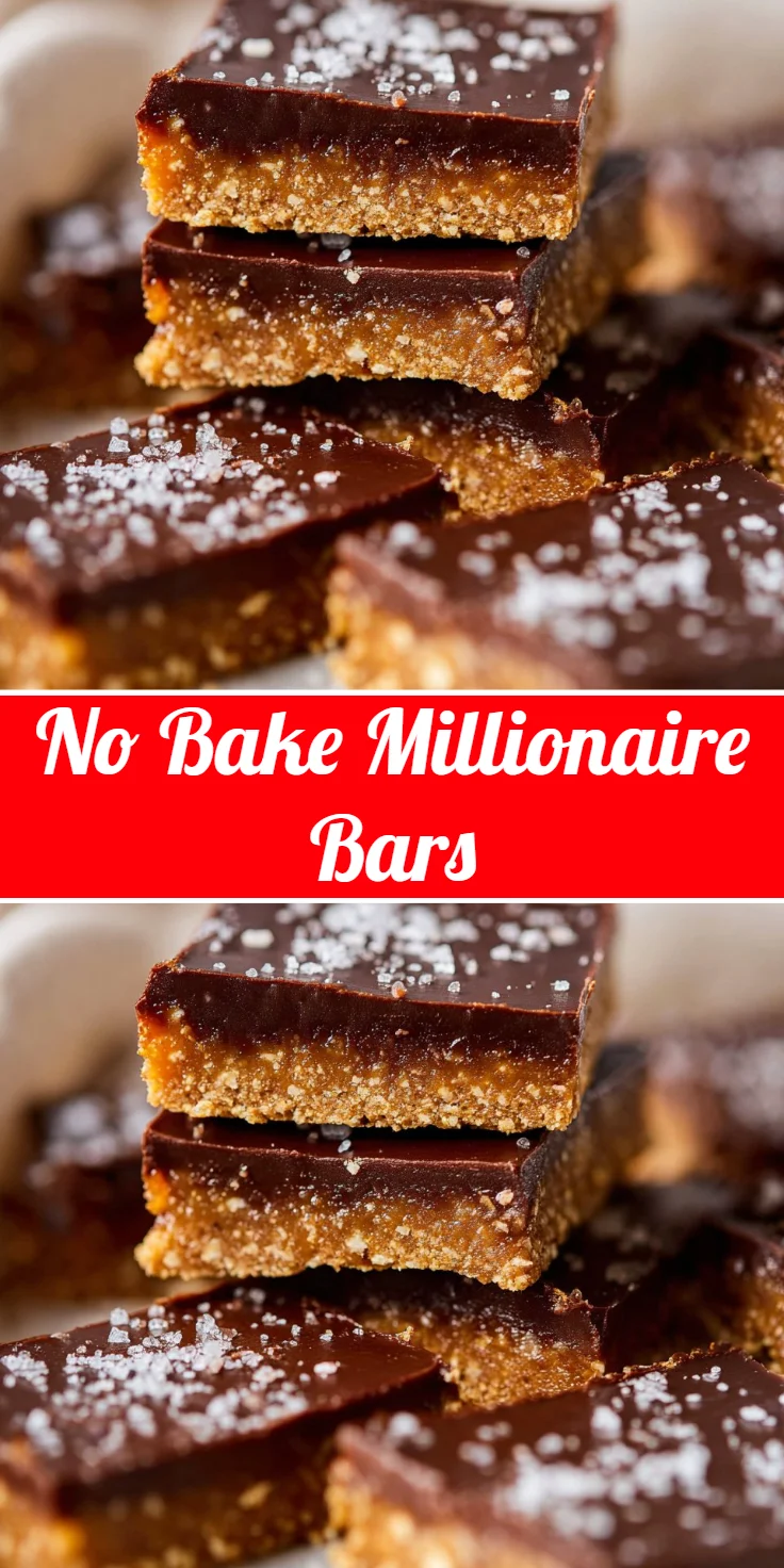 No Bake Millionaire Bars