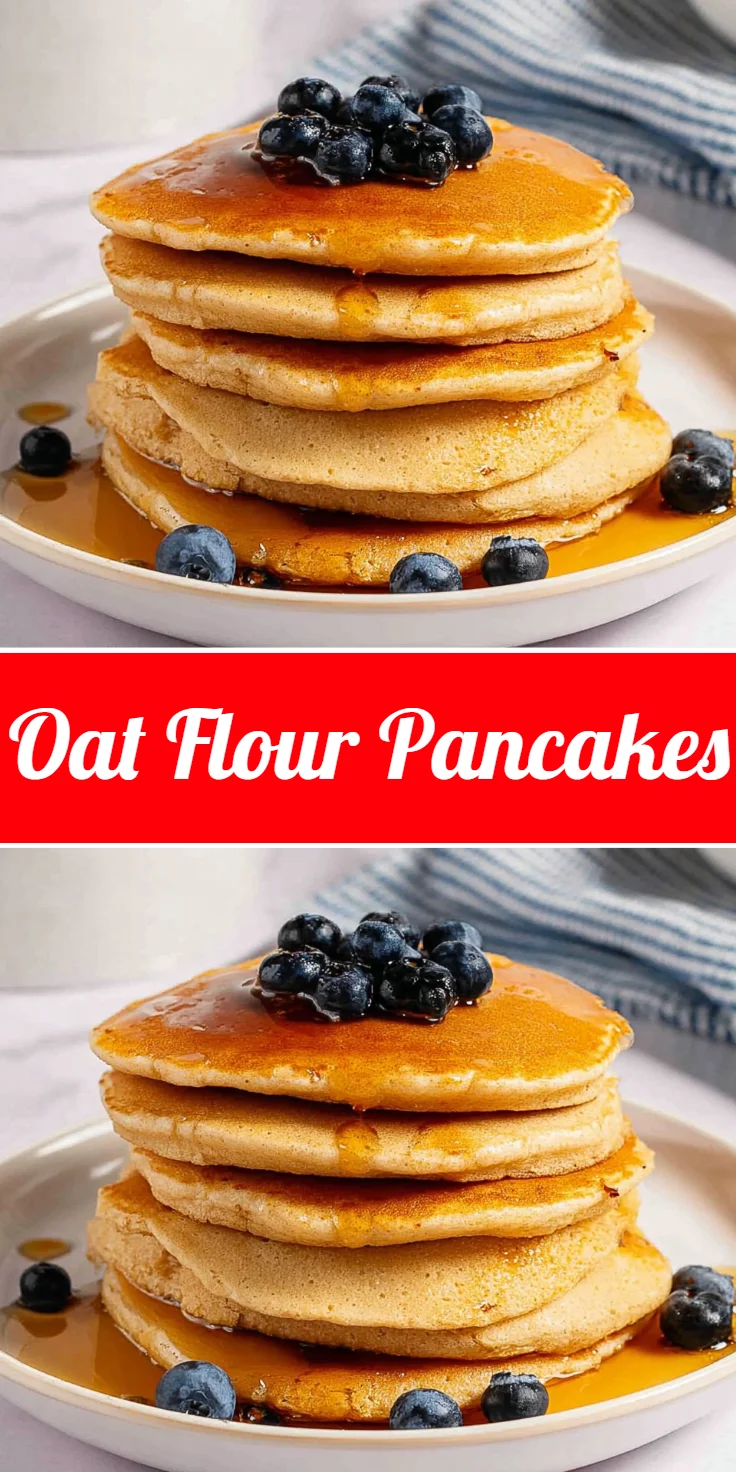 Oat Flour Pancakes