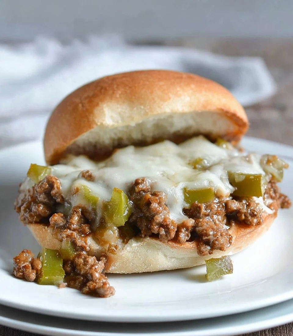 Philly Cheesesteak Sloppy Joes