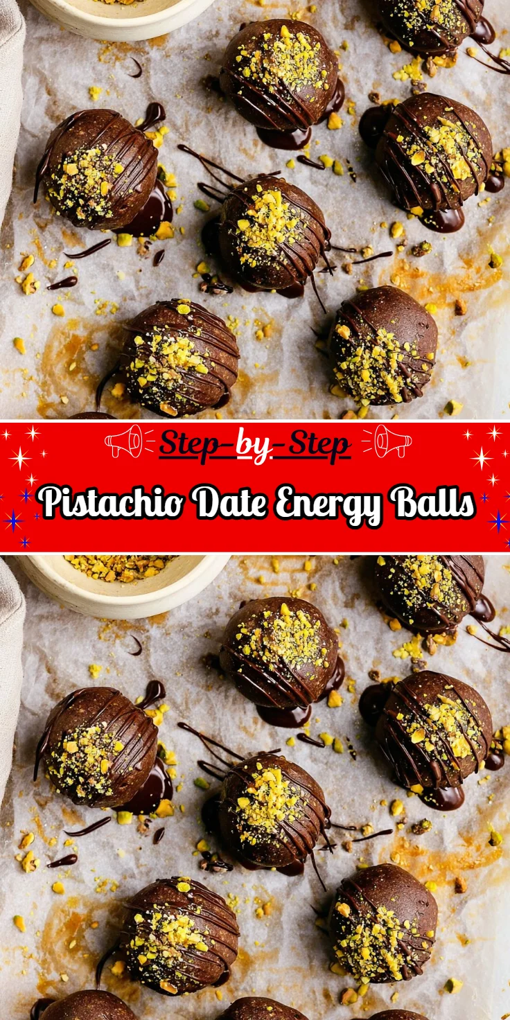 Pistachio Date Energy Balls