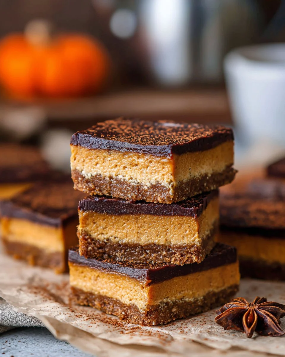 Pumpkin Cheesecake Bars
