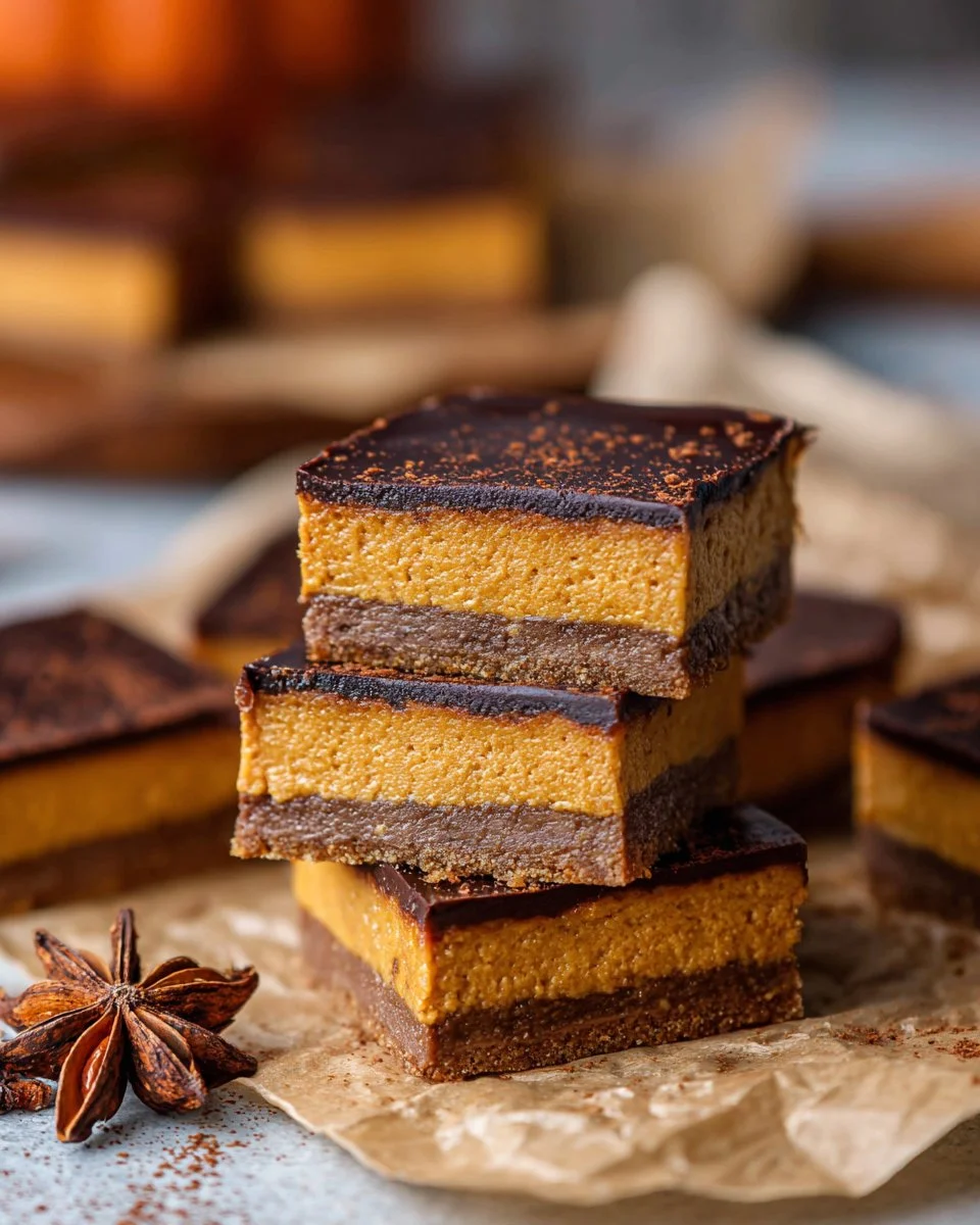 Pumpkin Cheesecake Bars