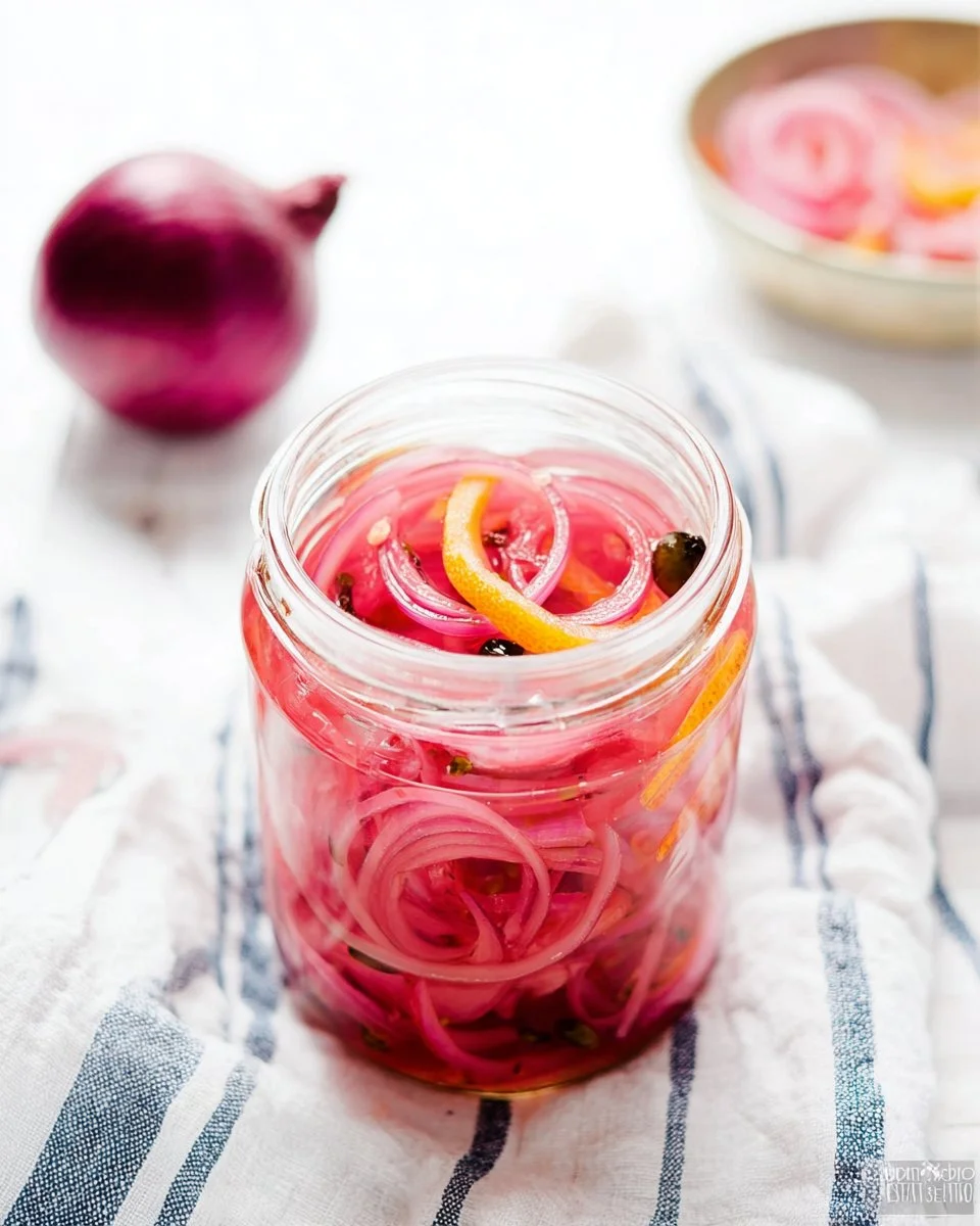 Quick Pickled Red Onions