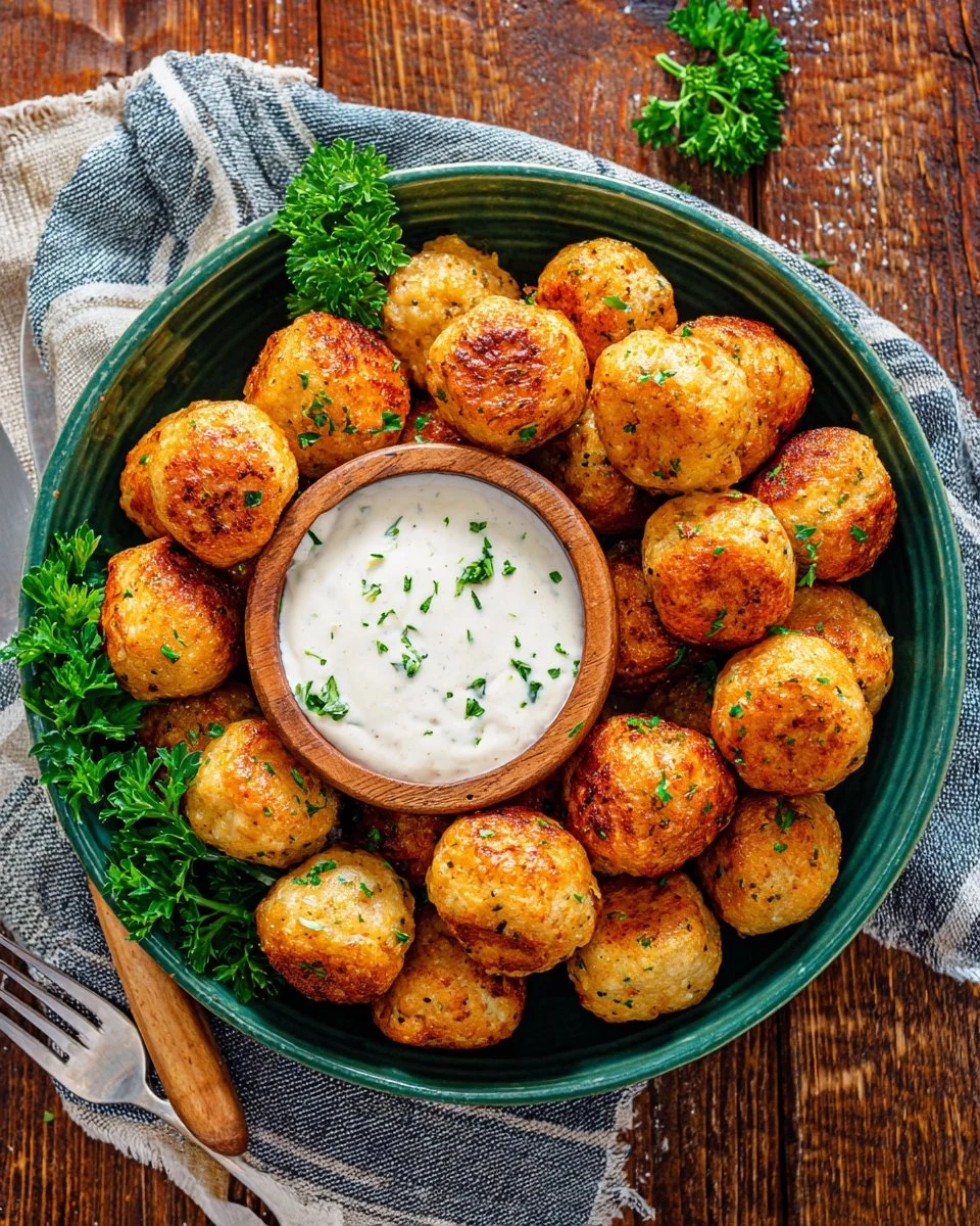 Ranch Chicken Meatballs