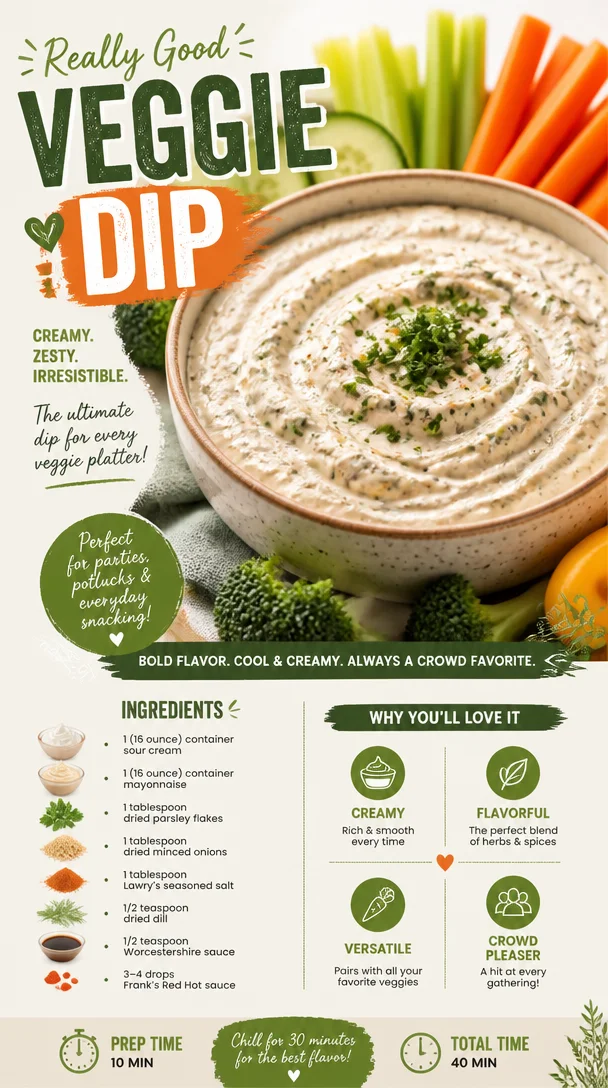 Really Good Veggie Dip