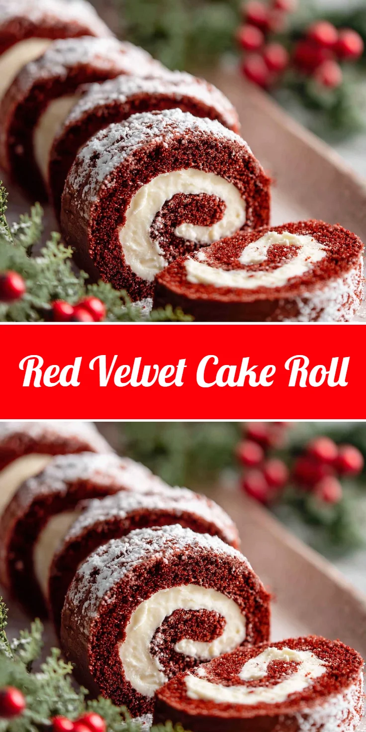 Red Velvet Cake Roll