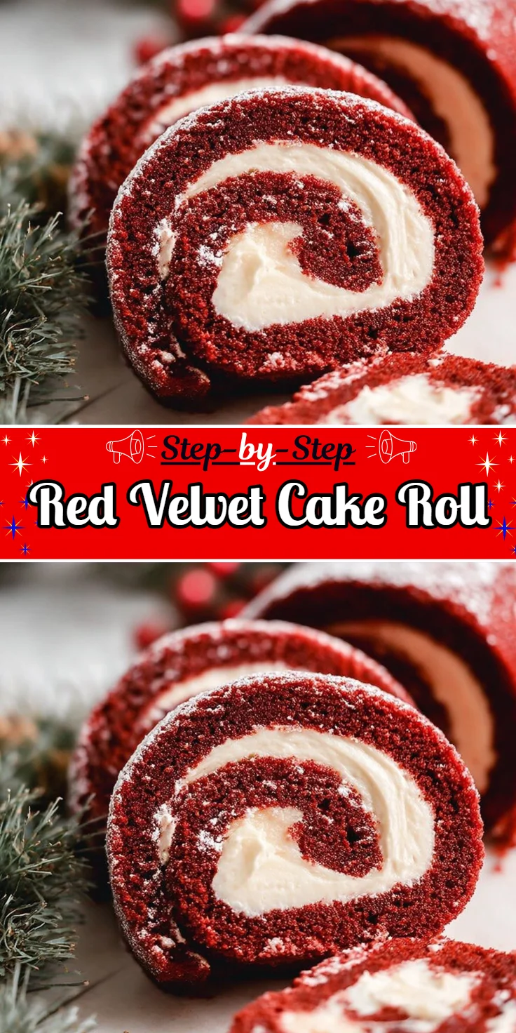 Red Velvet Cake Roll