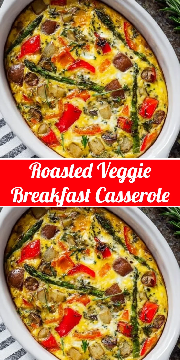 Roasted Veggie Breakfast Casserole