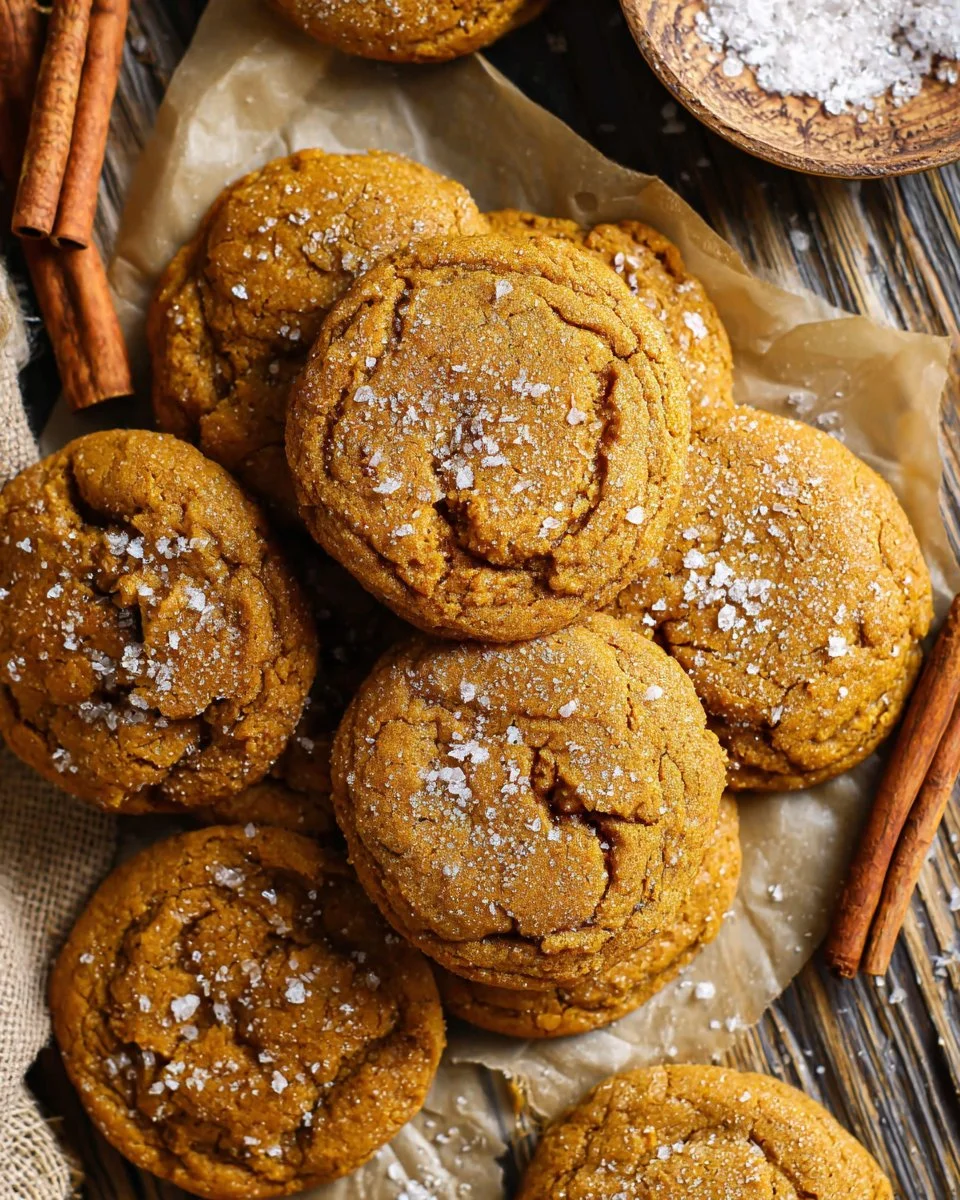 Soft and Chewy Pumpkin Cookies Vegan