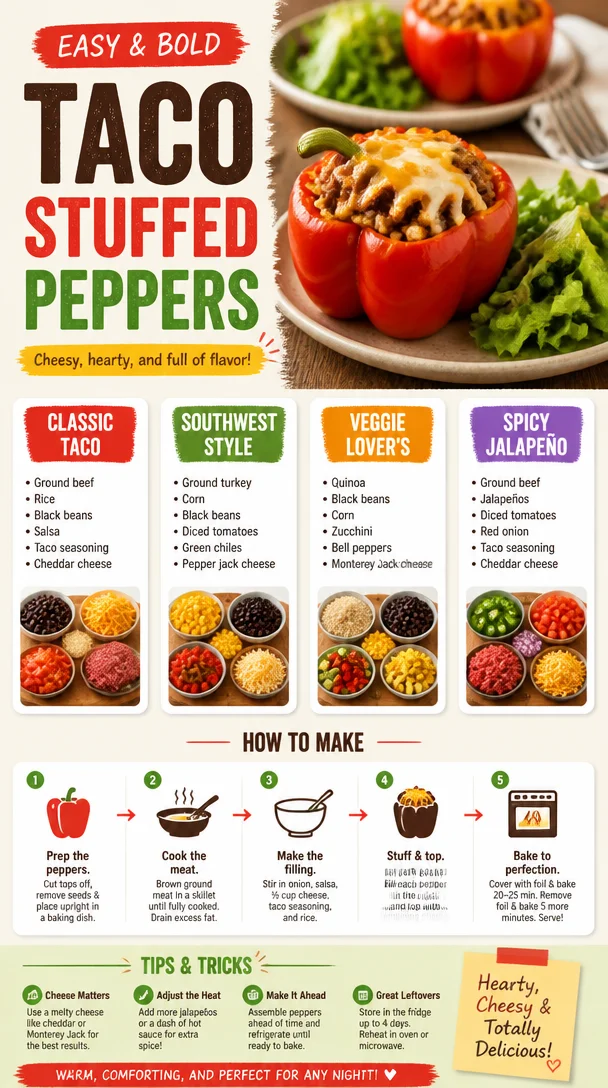 Taco Stuffed Peppers