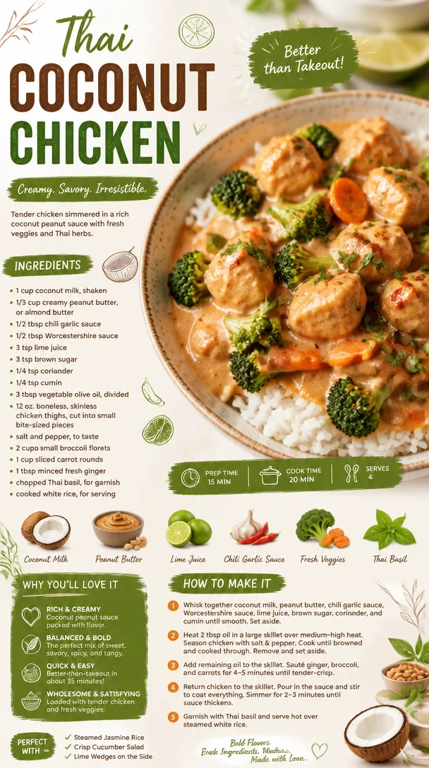 Thai Coconut Chicken
