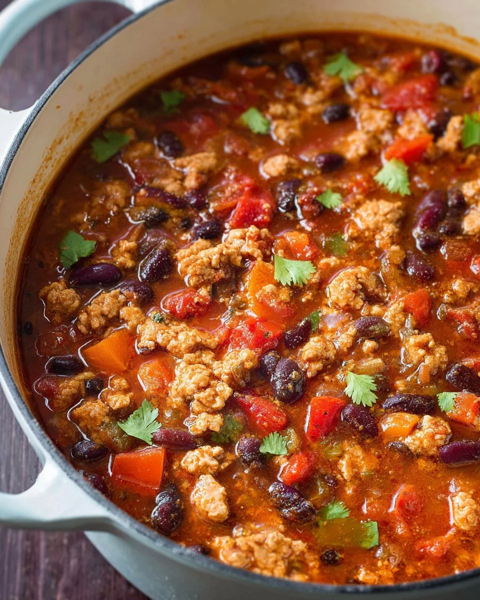 The Best Healthy Turkey Chili