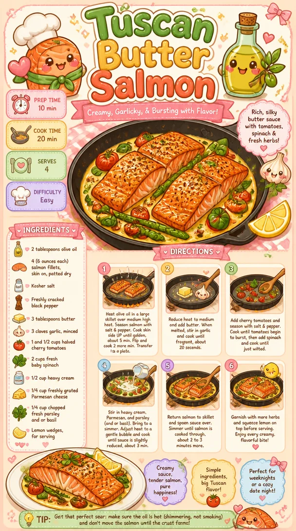 Tuscan Butter Salmon