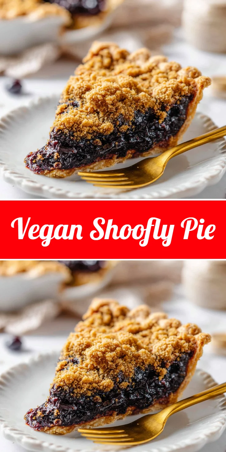 Vegan Shoofly Pie