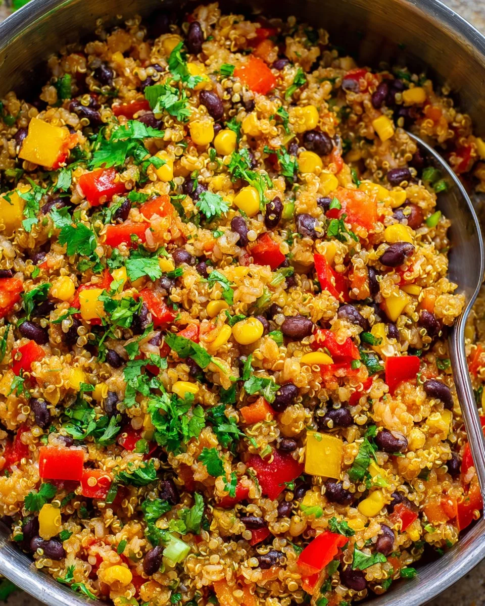 Vegetarian Rice and Quinoa Medley
