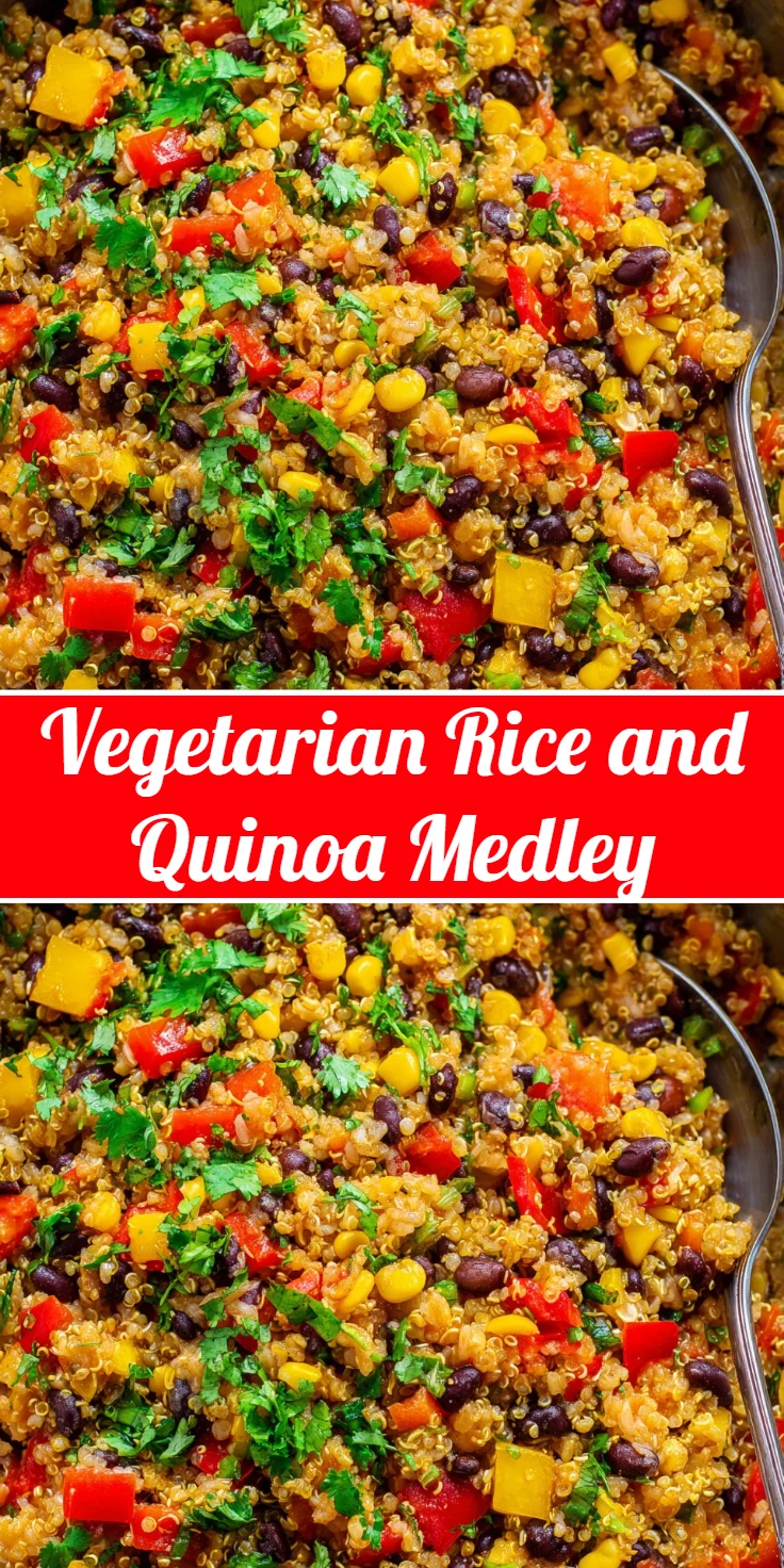 Vegetarian Rice and Quinoa Medley