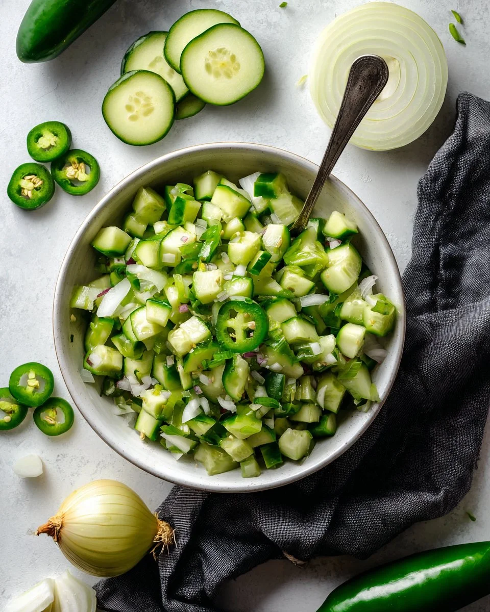 Zesty Cucumber Salad Recipe