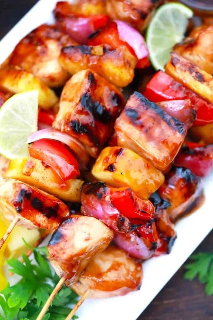BBQ Chicken Kabobs